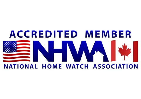 National Home Watch Association accredited member badge
